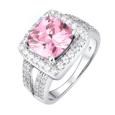 Pink Cocktail Halo Ring - Sonia Danielle