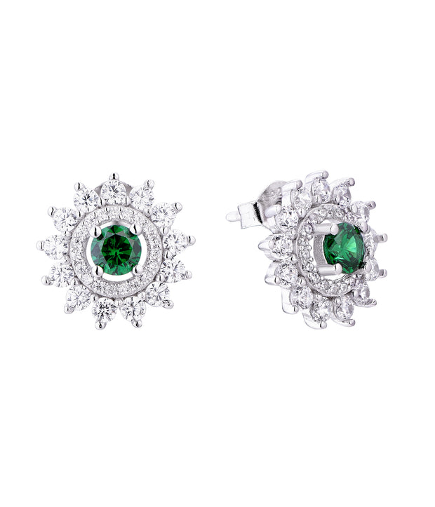 Green Starburst Studs - Sonia Danielle