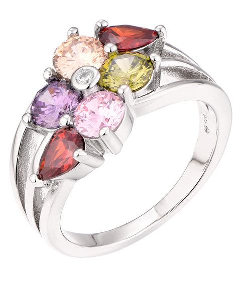 Multi-color Stone Ring - Sonia Danielle